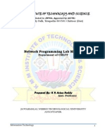 Network Programming Lab Manual