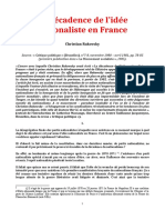 Rakovsky La Décadence de L'idée Nationaliste en France 1905 OK