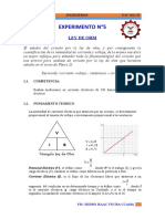 5°experimento Ley de Ohm