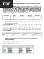 Separa Las Palabras en Sílabas y Ubícalas Según Tengan Una