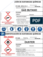 Etiquetas Productos Quimicos