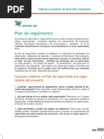 Lectura Plan de Seguimiento y Guía para Elaborar El Plan