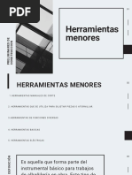 Herramientas Menores