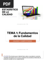 Calidad y Competitividad - 1