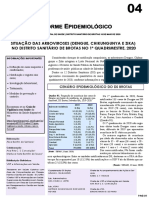 Informe Epidemiológico - Situação Das Arboviroses (Dengue, Chikungunya e Zika) 1º QD - Informe 04 (Versao Final)