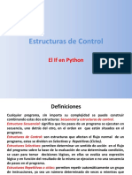 Estructuras de Control Python Caso IF