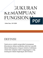 Chap 4 PENGUKURAN KEMAMPUAN FUNGSIONAL