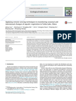 Applying Remote Sensing Techniques To Monitoring Seasonal and Interanual Changes of Aquatic Vegetation - MIrian