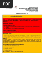 01 Planeacion Didactica Semana 05 y 06 Ciclo Escolar 22-23 Tec89 Primer Grado