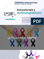 Inmunoterapia y Antineoplásicos