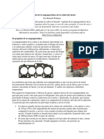 El Soplado de La Empaquetadura de La Culata Del Motor