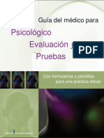 Guía Del Médico para La Evaluación y Las Pruebas Psicológicas Con