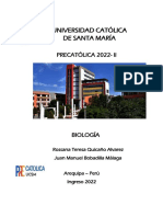 Biologia 2022 II