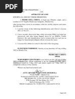 3E Mendiola ACT2 Affidavit-of-Loss