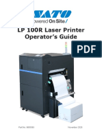 LP 100R Laser Operator Manual A