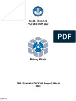 Soal Seleksi Pra Osn Icbs