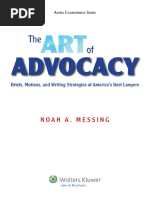 Noah Messing - The Art of Advocacy (2014)