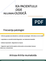 BFKT Abordarea Pacientului Cu Patologie Reumatica 2022