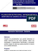 Valoración Nutricional Antropométrica