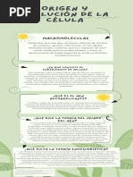 Origen y Evolucion de La Celula