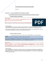 L'enregistrement Des Factures de Doit