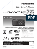 Panasonic Digital Camera DMC-GX7