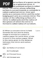 Light (Case Study Based Questions)