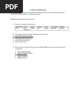 Euribep - II Parcial de Mineralogia - Mayra Alejandra Lucena