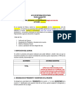 MODELO DE ACTA DE REFORMAS ESTATUTARIAS S.A.S. para Dejar de Ser Zomac