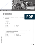 Guia Funcion Exponencial Ejercicios PSU