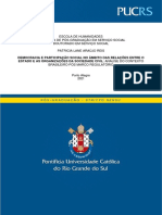 Tese Contexto Brasileiro Pós MROSC - Patricia Lane Araújo Reis 2021