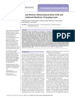 Concise Review: Mesenchymal Stem Cells and Translational Medicine: Emerging Issues