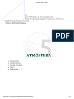 Informe Del Medio Ambiente