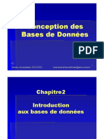 Chapitre2 - Introduction Aux Bases de Données