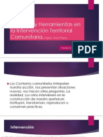 Procesos y Herramientas en La Intervencion Territorial Comunitaria 1