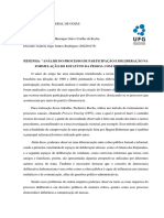 Resenha 2 - 19.07 - Sociologia - Isadora Zago Santos Rodrigues