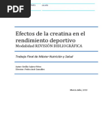 Tesis Creatina Efectos