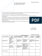 SIP Annex 3 Gap Analysis Template