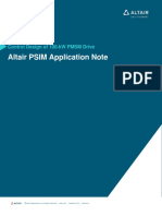 AN001-Control Design of 100-kW PMSM Drive