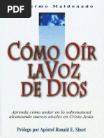 Libro Como Oir La Voz de Dios Por Guille