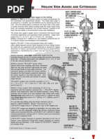 Hollow Stem Augers