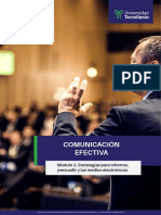 T8. Comunicación en Público - Estrategia para Informar