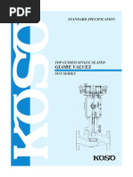 Globe Valves: Standard Specification