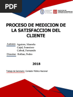 Proceso de Medicion de La Satisfaccion Del Cliente