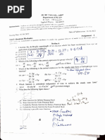 Physics Assignment 1 Sol