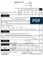 MoCA Test Spanish - 7.3BLIND