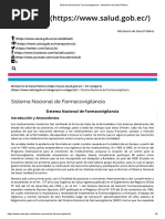 Sistema Nacional de Farmacovigilancia - Ministerio de Salud Pública