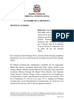 Sentencia Tc-0368-22-Relativo A La Solicitud de Suspensión de Ejecucióndesentencia, Interpuesta Por Generadora San Felipe Limited Partnership