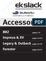 UK Subaru Accessories Brochure