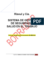 Manual de Seguridad - Borrador